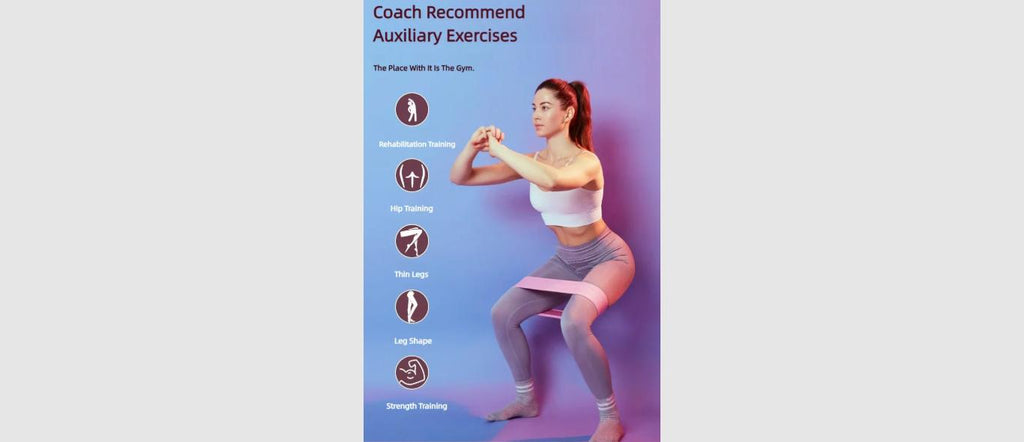 3-Level Fabric Booty Band Set - Non-Slip Resistance Bands for Glutes, Yoga & Pilates